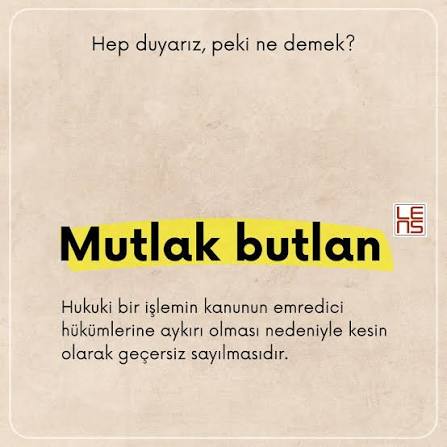 Mutlak Butlan Nedir?